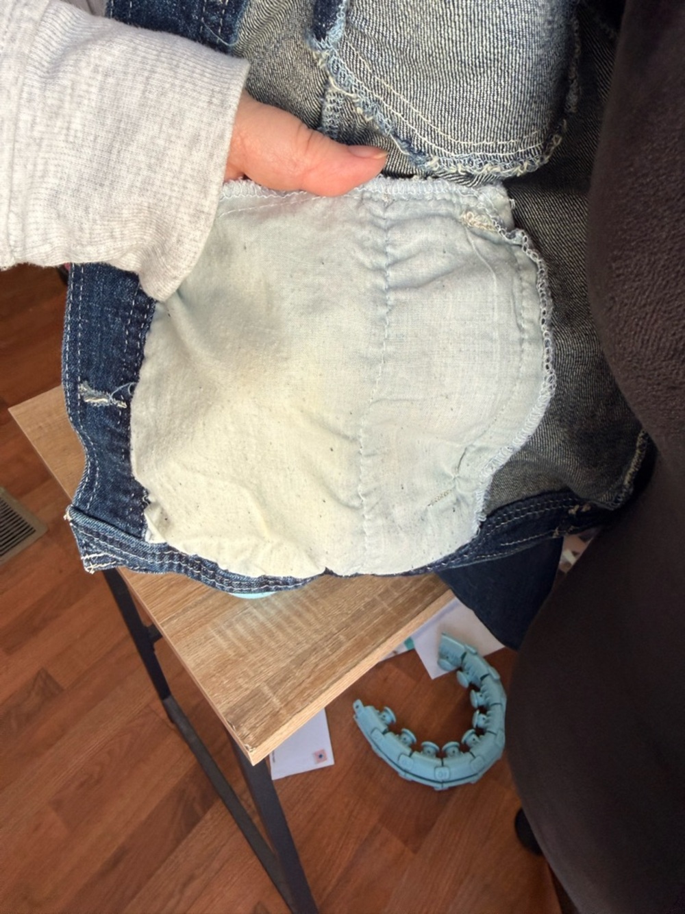 Wildflower Juniors size Jean jacket - Picture 5 of 7